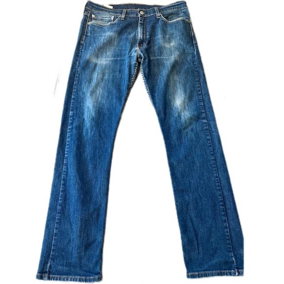 Men’s Levi’s Jeans 513, straight leg , Vntg 2019,  2% spandex , 5 pockets 34/34 - Picture 6 of 12
